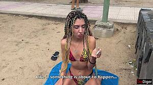 Desperate Rastafarian Craves Anal After Smoking Magic Cigarette with Katty West