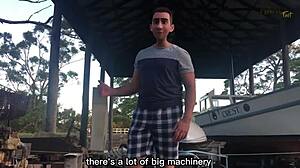 Seduced My Stepdad's Twin With Footjob Fetish!