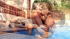 This Is Insane Sex by the Pool