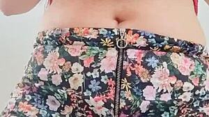 model depravedminx poses her big natural tits outdoors, moaning while riding and squirting