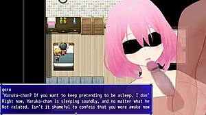 embrace her cuckold play in anime game part 1