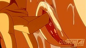 Unstoppable! Lesbian teacher craves huge cock in hentai!