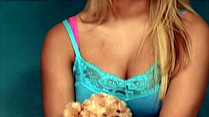 Mature teen from the ghetto gives sloppy blowjob, sucking and fucking intensely before cumshot.