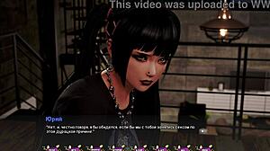 Beautiful anime babes with big nipples in a hot game