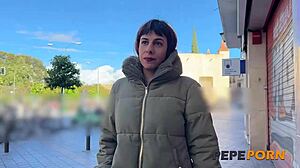 nora needs a hardcore pounding and shows her big ass in public