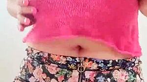 model depravedminx poses her big natural tits outdoors, moaning while riding and squirting