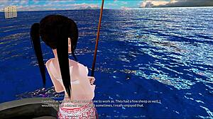 Playing harem hotel game episode 153.