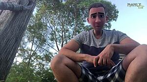 Seduced My Stepdad's Twin With Footjob Fetish!