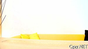 Sexy homosexual twink engages in porn activities