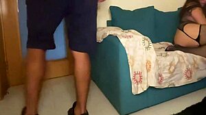 stranger pays to fuck my curvy cheating wife in amateur cuckold threesome