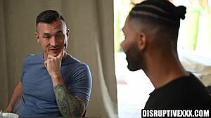 I had gay sex with my ex, involving blowjob, fucking, interracial big black cock, rimjob, and hardcore action.