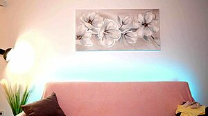 Stella Cardo Uses Small Camera to Show Her Pussy Up Close During Masturbation