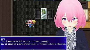 embrace her cuckold play in anime game part 1