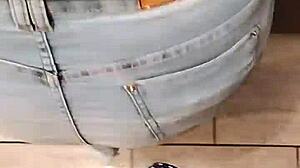 Skirtshouse Encoxando A Saia Jeans Clara