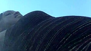 Crazy Bitch Twerks Big Ass Outdoor