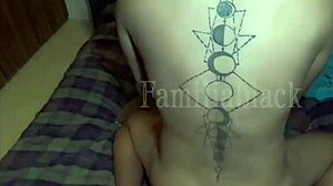 tricking the neighbor guy into rough sucking and fucking at my condo