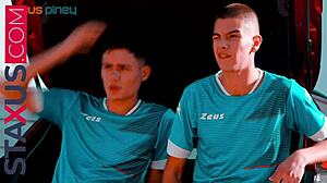 Staxus My Colleague Can't Resist The Exhilaration After Training With Best Friend Twink Gay Sport