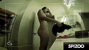 Young brunette rides big cock in pov with dirty talk