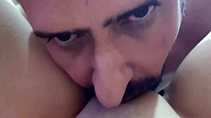 Coleção de Lambidas na Buceta Molhada da Minha Ruiva que Goza na Minha Boca