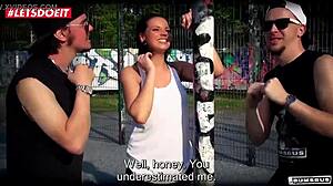 Stunning German Cam Girl Jolee Love Squirts in Bums-Bus