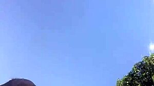 Crazy Bitch Twerks Big Ass Outdoor