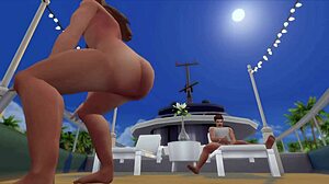 Wild Latina Shakes Booty