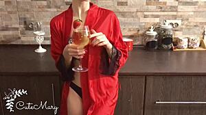 Latina Petite 18+ Step Sister Gets Cum on Panties Pulled Up in POV Fetish