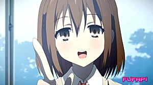 Making my companion squirt in this hentai scene, check it out