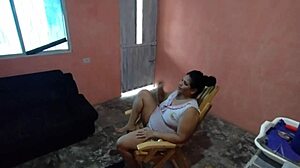 Chubby Neighbor Licks My Pussy Then Fucks Me Hard