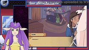 Nami gives an explosive blowjob in Avatar bonus!