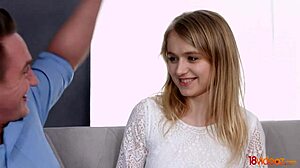 teen light fairy goes anal with choking and deepthroat 😈