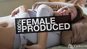 Intense Orgasm As She Toys Her Hairy Snatch With Vibrator