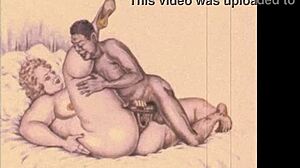 Vintage erotic drawings collection