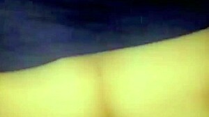 When alone at home, neighbor delivers cock leading to squirt orgasm.