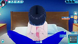 Asian 3d cartoon girl gets intense sex