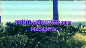 Sandy Sweet on Thrilly's Big Black Couch! Wow, Thick Booty Milf Gives Rimjob and Takes Multiple Creampies!