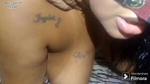 Parte 2! Vizinho Safado Fucks Pregnant Wife Over Wall!