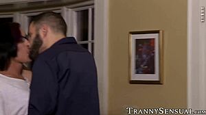 handsome teacher takes monster cock in her ass