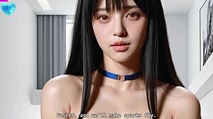 21yo Athletic Japanese with Perfect Boobs Fucks Hard POV Uncensored