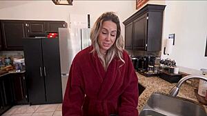 my depressed step-mom misty begs for my load to cheer up