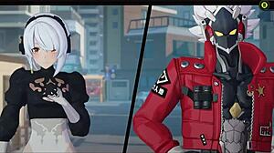 Completing a partnership with Nicole in Zenless Zone Zero featuring Gumi