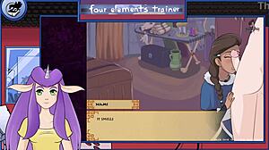 Nami gives an explosive blowjob in Avatar bonus!