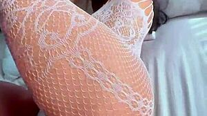 Beautiful Latina Shakes Big Ass in Prone Bone and All Fours