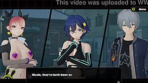 Completing a partnership with Nicole in Zenless Zone Zero featuring Gumi