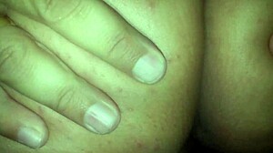 My wife can't resist my friend and fucks without a condom.