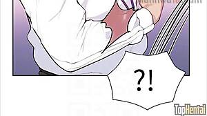 Stepmom says, 'I'm worried about my step son in the classroom' in secret class hentai chapter 7