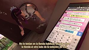 Rina Explores the Hole in 3D Hentai Animation! Sub Español