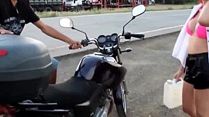 Big Tits Voyeur Creampie Action!