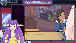 Nami gives an explosive blowjob in Avatar bonus!