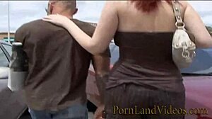 Bored hungarian wife cheats with stranger's big cock